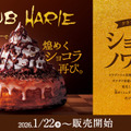コメダ珈琲、ザクザク食感＆ほろ苦い味わいの「クラブハリエ監修 ショコラノワール」22日より販売！ 画像