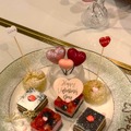 バレンタインデザートプレート