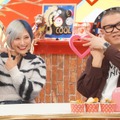左から）信子（ぱーてぃーちゃん）、長谷川忍（シソンヌ）©フジテレビ