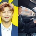 「人類の平和のために免許NG」だったBTS・RM、ついに運転席へ…ドライブ初公開にファン騒然 画像