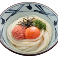 『明太釜玉うどん』(温) 並640円、大830円、得1,020円(税込)
