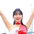 真っ赤なチャイナドレスで際立つ“豊満ライン” 韓国美女チアのアン・ジヒョン、台北で魅せた悩殺ショット