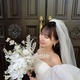 田中美久、「幸せにしてくれる？」美しすぎるウェディングドレス姿を披露！ 画像