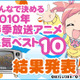 春季放送アニメの人気ランキング、1位となったのはやっぱり 画像