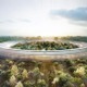 米アップル、新社屋はリング状の近代的オフィス！クパチーノ市が公開 画像