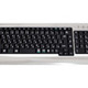リンクス、アルミニウム素材の薄型コンパクトフルキーボード 画像