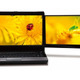 ノートPCに取り付けてデュアル画面を楽しめる13.3型モバイル液晶 画像