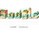 今日のGoogleロゴは海底の地層、地質学者ニコラウス・ステノ生誕374周年  画像
