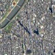 東京スカイツリーを斜め上から見る　衛星写真公開 画像