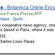 Bingとブリタニカ百科事典と提携、検索結果に百科事典の内容を表示 画像