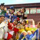 長友＆ももクロが女子サッカー澤、宮間を応援！新CM＆メイキングをウェブで 画像