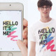 ユニクロ、自分だけのTシャツを作れるアプリ『UTme！』公開 画像
