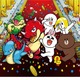 LINEとミクシィ、ゲームでコラボ……『モンスト』にLINEキャラ登場 画像