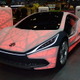3Dプリンタとファブリックで軽量化を追求した新型車……ジュネーブモーターショー 画像