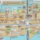東京月島で、路地マップに英語版 画像