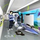 エヴァンゲリオン新幹線、車内イメージ公開！　実物大コックピット搭乗体験も 画像