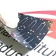 曲がる、軽い、太陽電池シールも可能な非シリコン系太陽電池でエネルギー効率17.7％——産総研 画像