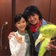 「べっぴんさん」主演・芳根京子、共演の上地雄輔とのツーショット「心強かった。。」 画像