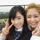 福原遥、柳美稀との制服2ショットに反響 画像
