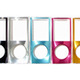 カラフルなアルミヘアライン採用の第4世代iPod nano用クリスタルケース 画像