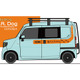 ホンダアクセス、愛犬とのお出かけを想定した「N-VAN」コンセプトモデルをインターペットに出展 画像