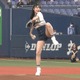 NMB48・横野すみれ、人生初始球式は75点！ショートパンツで綺麗なモーション披露 画像