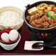 今年はテイクアウトも　すき家、冬の定番商品「牛すき鍋定食」発売 画像