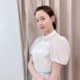 トリンドル玲奈、前髪すっきり水色スカートファッションに「可愛い」「新鮮」の声 画像