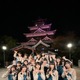 STU48、配信イベントを開催！ライトアップされた広島城バックにパフォーマンス！ 画像