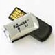 回転式キャップのUSBフラッシュメモリを2モデル——アクセントに蓮の花 画像