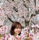 兒玉遥、満開の桜に囲まれた花見ショットに反響！「花の妖精発見」「かわいすぎ！」 画像