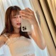 神部美咲、「腹筋割ります」宣言から2週間のクビレ公開「細っ！」「努力の現れ、見事」 画像