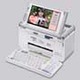 カシオ、「音声ガイド」に従って簡単プリントが可能なキーボード搭載のプリンタ 画像