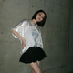 「超絶かわいい」村重杏奈の黒ミニスカ＆美脚ショットをファン絶賛 画像