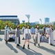 JR九州、日向坂46「ひなたフェス 2024」で臨時特急列車を運転 画像