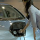 iPhoneによる電源やエアコン管理をデモ！日産の電気自動車「LEAF」 画像