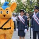 ニッポン放送 飯田浩司アナと新行市佳アナ、丸の内警察署1日署長に 画像