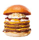 ロッテリア、パティ3枚重ねの贅沢バーガー「キングタルてり絶品チーズバーガー」25日より販売 画像