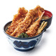 天丼てんや、新食材とろ～り旨なす使用「たれづけ大江戸天丼」が12日より復活 画像