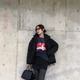 内田理央、珍しくミニスカ！オタT着こなす私服コーデ披露 画像
