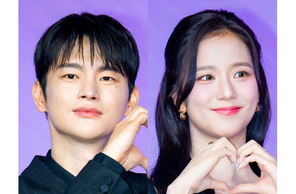 「耳が赤くなってメイクで隠した」イケメン俳優、BLACKPINK・ジスとのキスシーンを振り返る