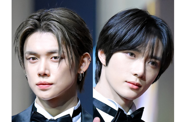 TXT・ヨンジュン＆ボムギュ、新曲『Stick With You』振り付けを先行公開！“無限大”サインに注目