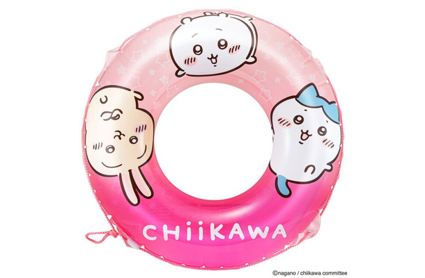 「ちいかわ」夏のレジャー向け新商品が本日4月10日11時より発売！うきわや晴雨兼用折傘、オモテウラ楽しめるコースター全22種も