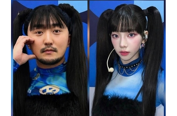 【衝撃】aespaカリナに“変身”し騒然…「視覚的暴力」とまで言わしめた驚愕のビジュアル