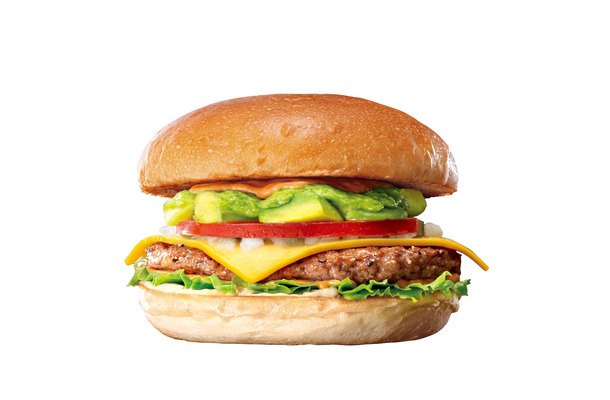 「アボカドチーズバーガー」640円（税込）