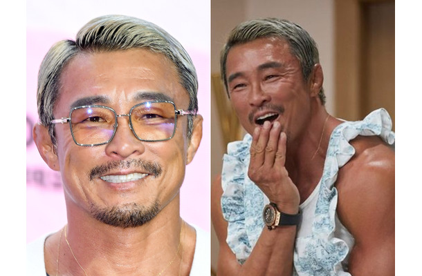 無理しすぎ!?秋山成勲、フリフリな“素肌エプロン”姿公開「娘よ、お小遣い大事に使って」