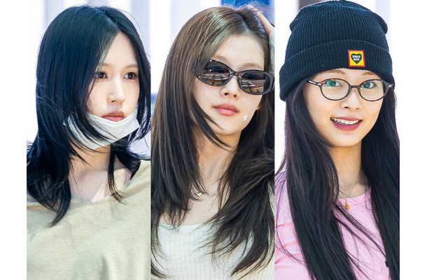TWICE、ヨーロッパ公演へ向け出国！“9人9色”の魅力あふれる空港ファッションに視線集中