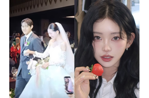 急逝した元巨人軍の父に代わって兄とバージンロードを…韓国インフルエンサー、感動の結婚式