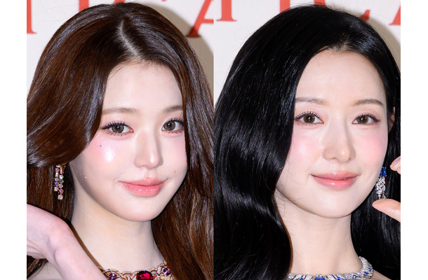 IVE・ウォニョン、女優キム・ジウォンとの“密着ショット”公開「まさに美の暴力」「画面割れる」