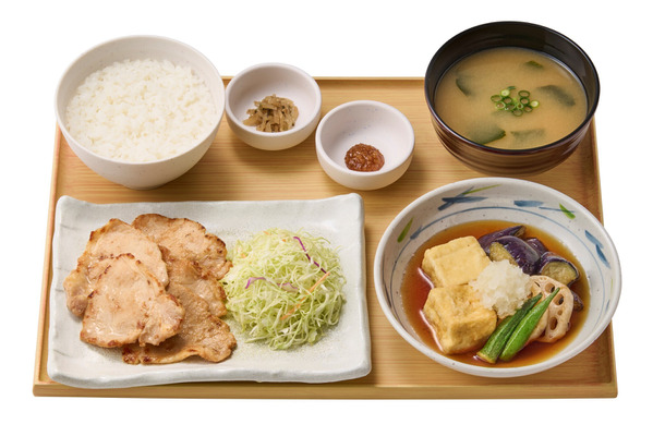 【揚げ出し豆腐2倍】三元豚ロースの西京焼と揚げ出し豆腐の定食　1,320円